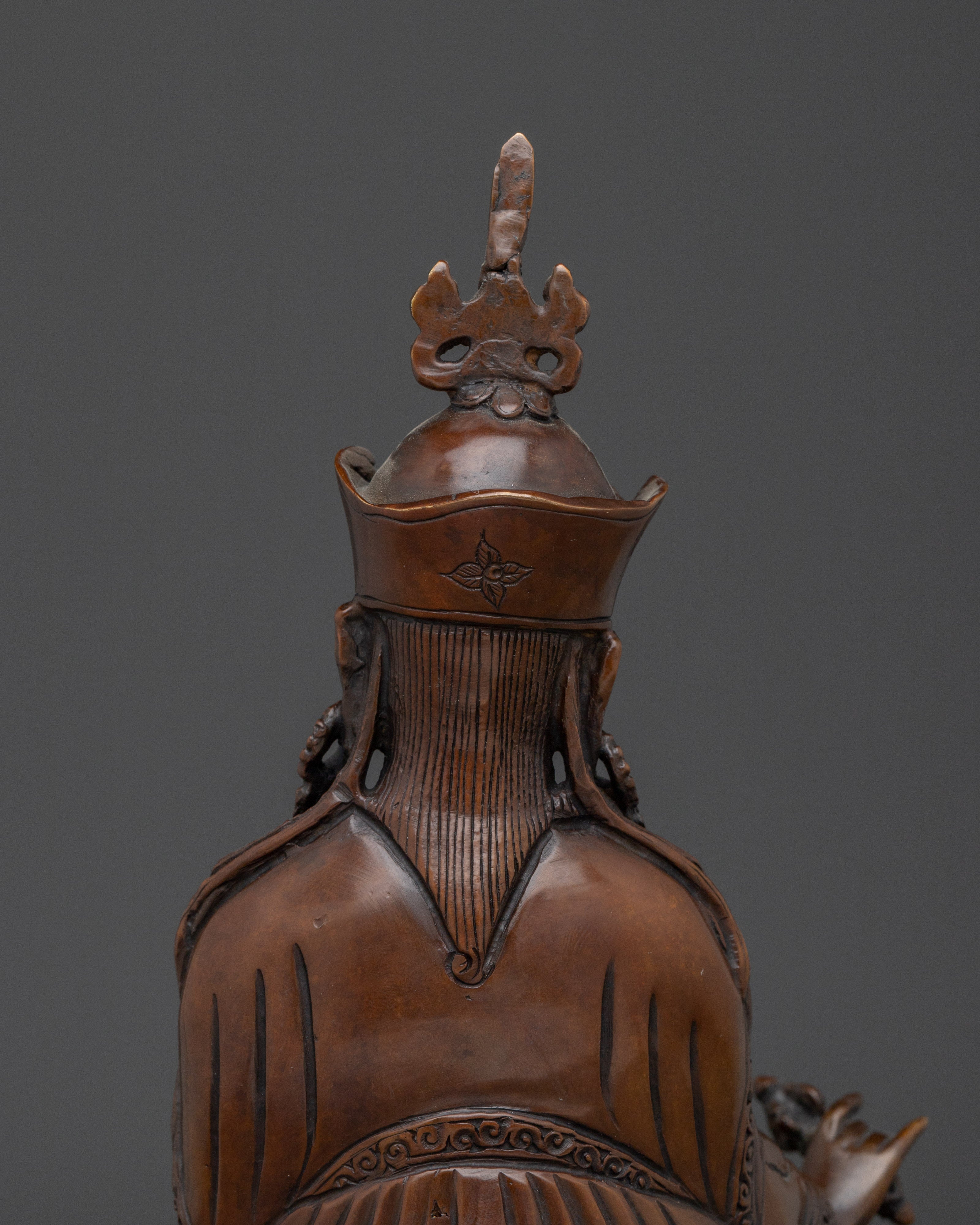 Spiritual Protector Guru Rinpoche Artwork | The Tantric Sage of Himalayan Buddhism