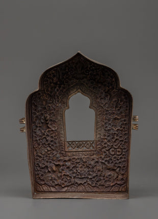 Buddhist Tibetan Treasure Box | Handcrafted Tibetan Silver Box