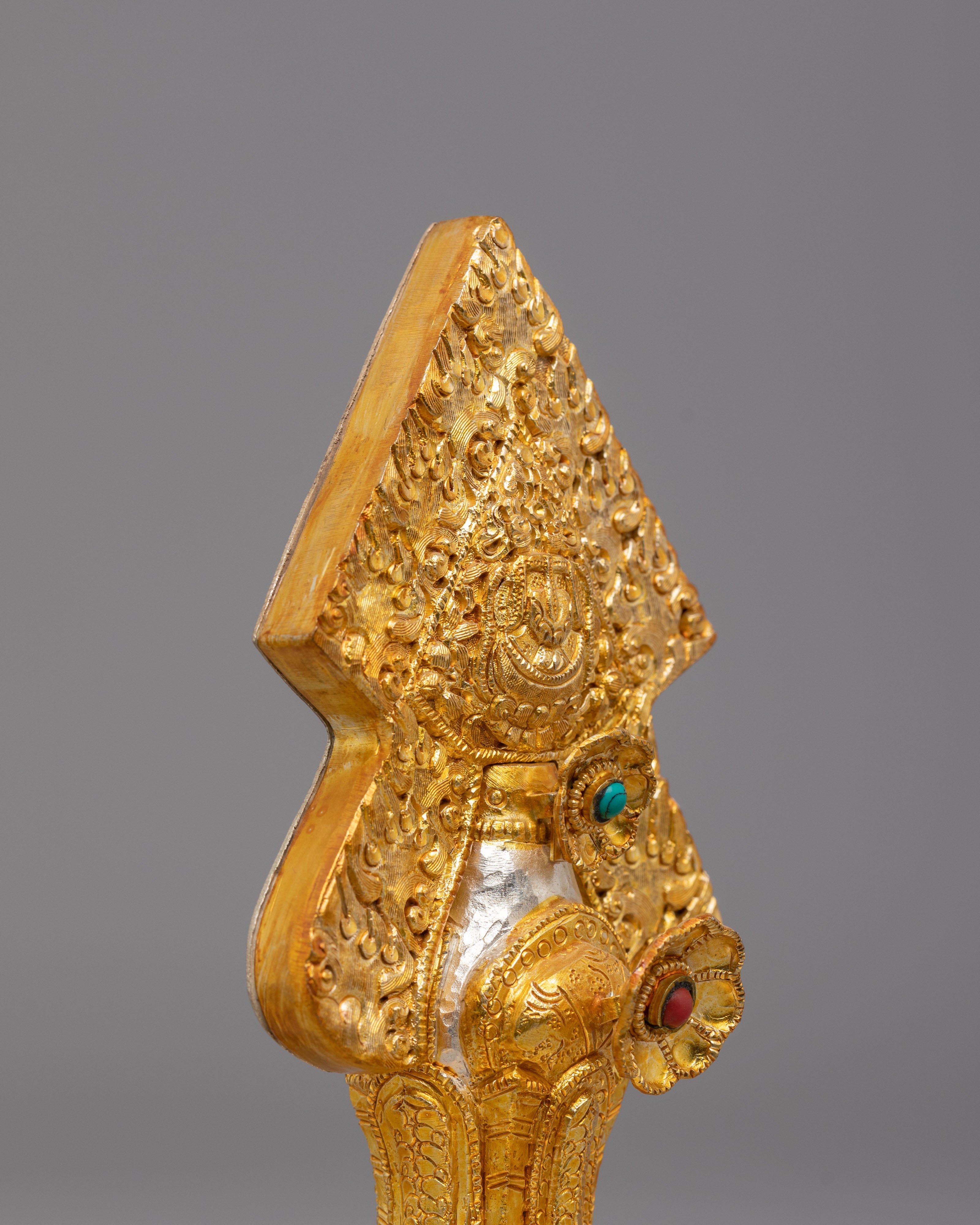 Electro Silver Plated Torma for Offering | Tibetan Buddhist Offering