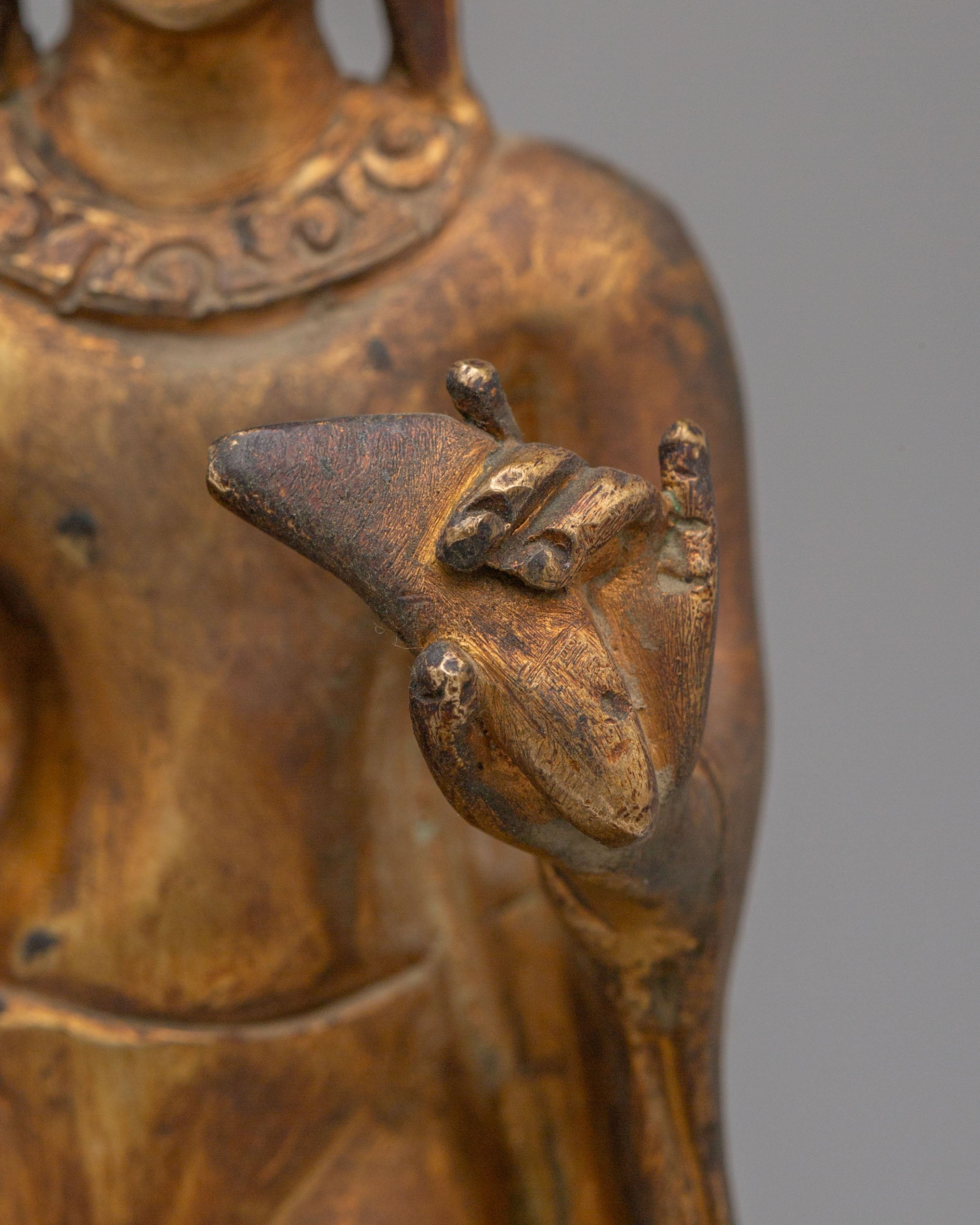 Traditional Dipankara Buddha Sculpture | Handcrafted Art for Spiritual Home Decor