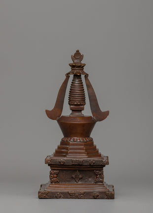 Stupa of Reconciliation | Traditional Buddhist Sculpture for Meditation and Healing