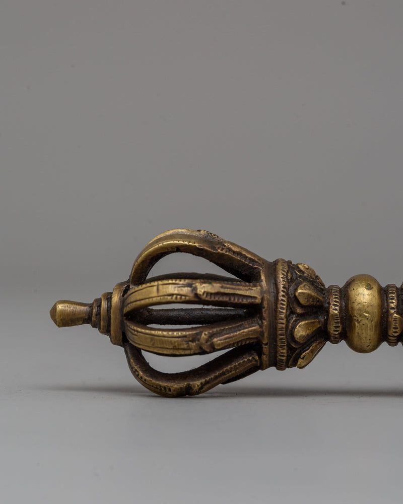 Buddhist Tantric Practice Tool Bell & Vajra | Tantric Tools for Meditation and Spiritual Rituals