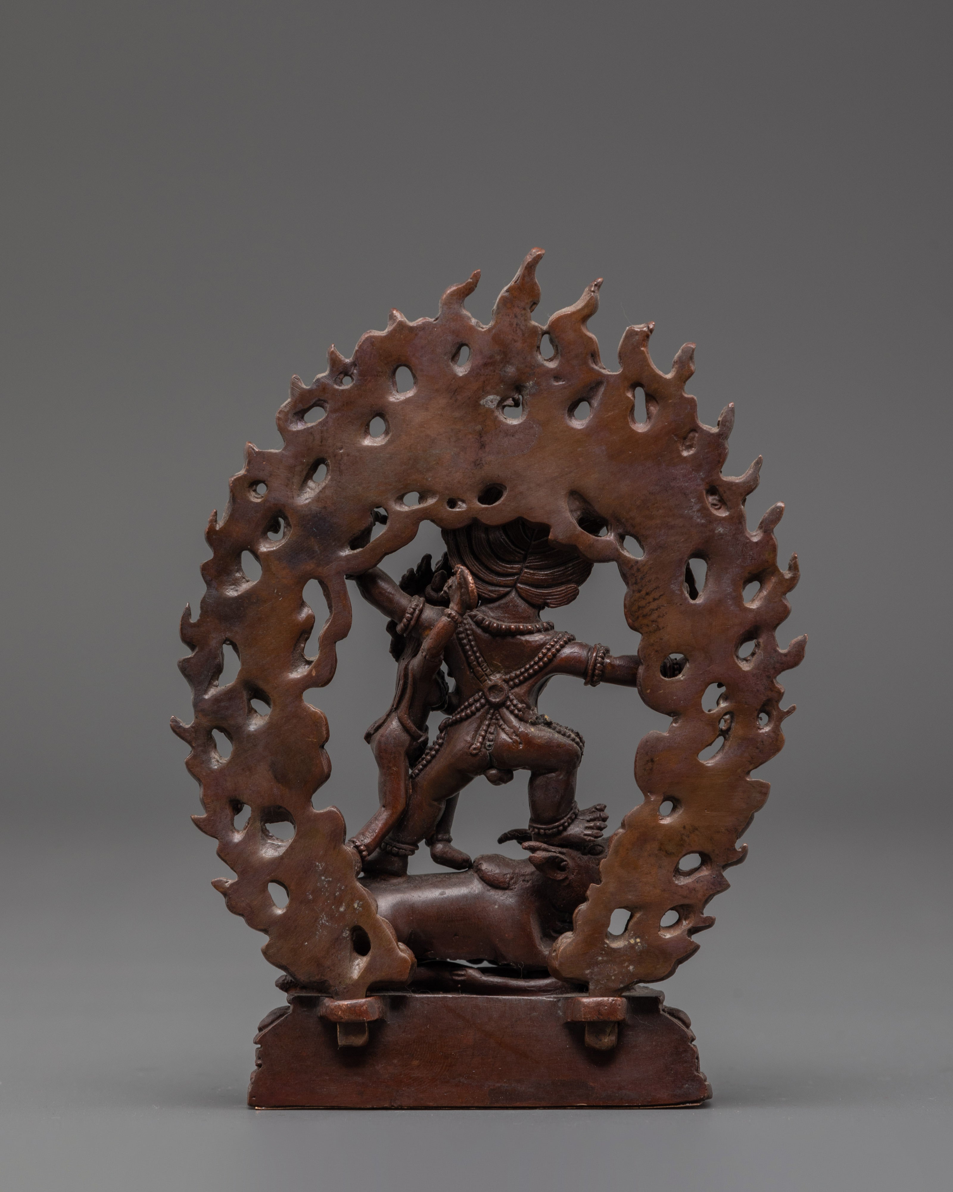 Tibetan Protector Deity Yamantaka Sculpture | Embodiment of Compassion
