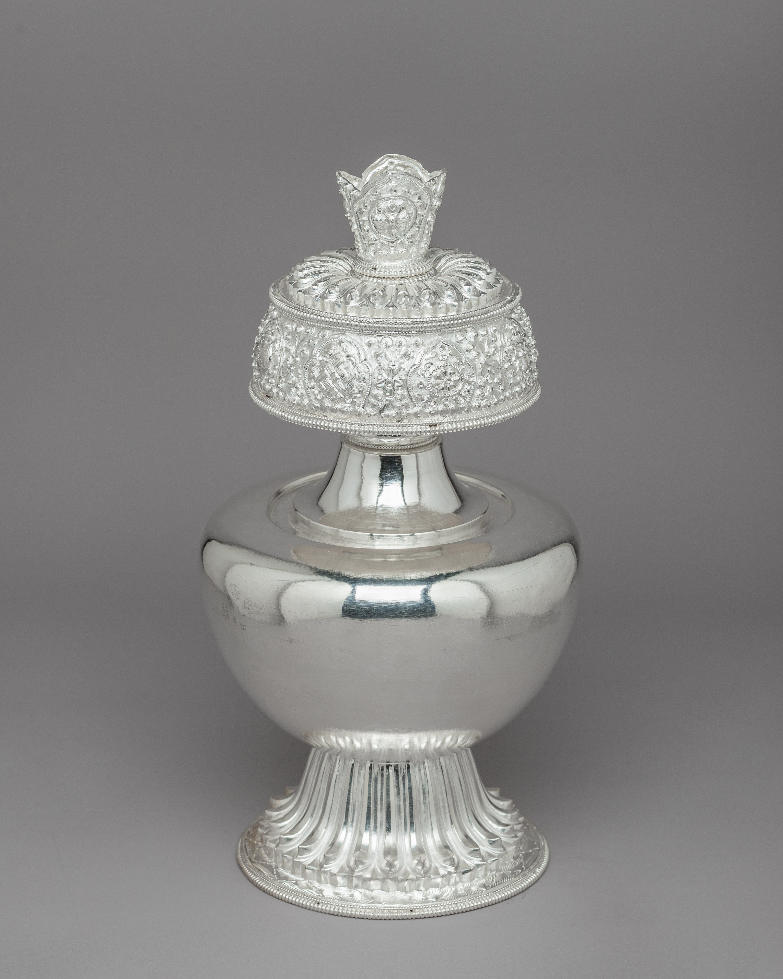 Traditional Sacred Silver Bhumba | Traditional Sacred Silver Bhumba