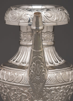 Karuwa Traditional Vessel | Water Offering Pure Silver Karuwa