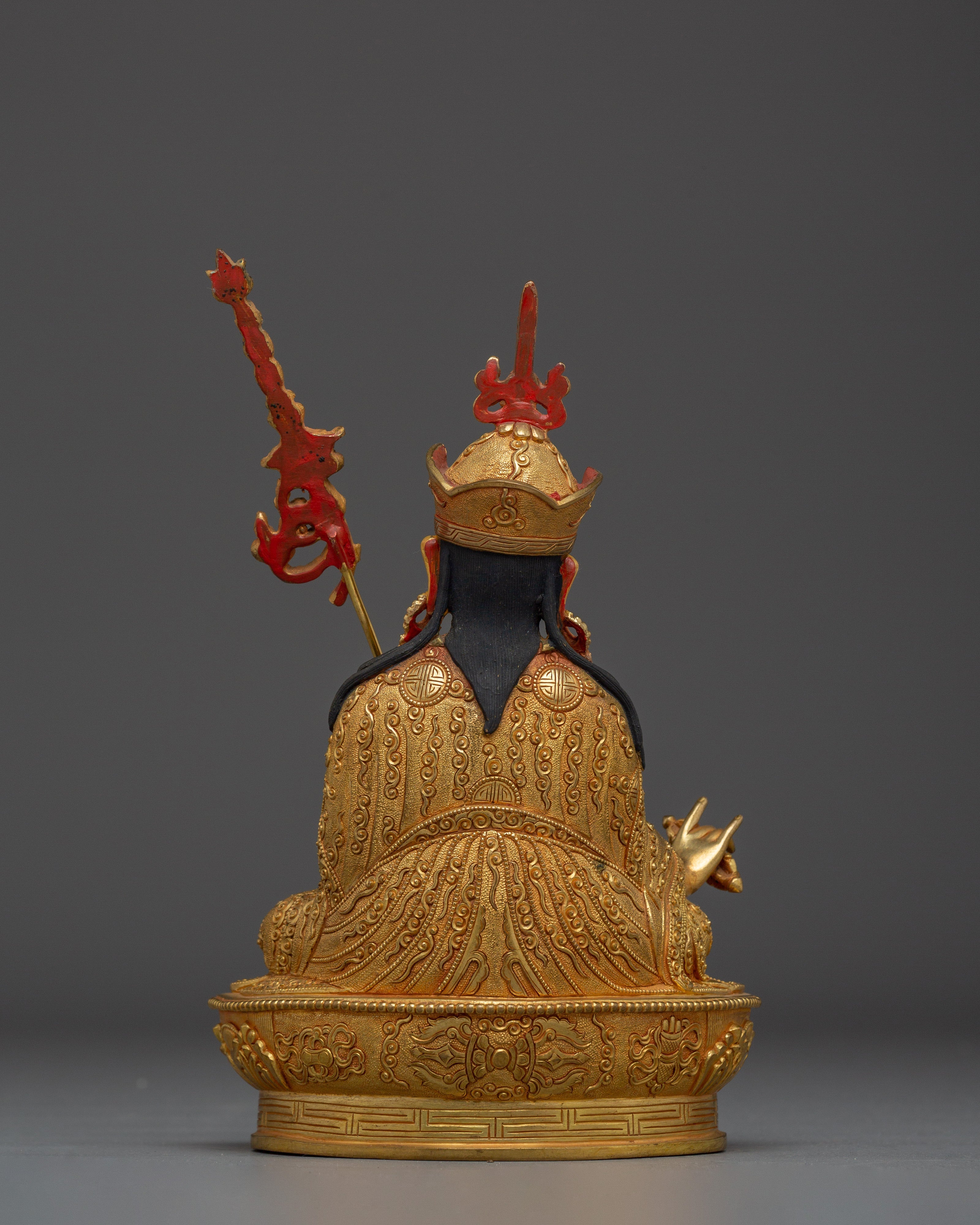 Tantric Buddhism Icon Guru Rinpoche | Handmade Nepal Art