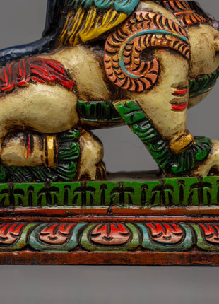 Guardian Lion Statue Set | Spiritual Protector & Feng Shui Decor