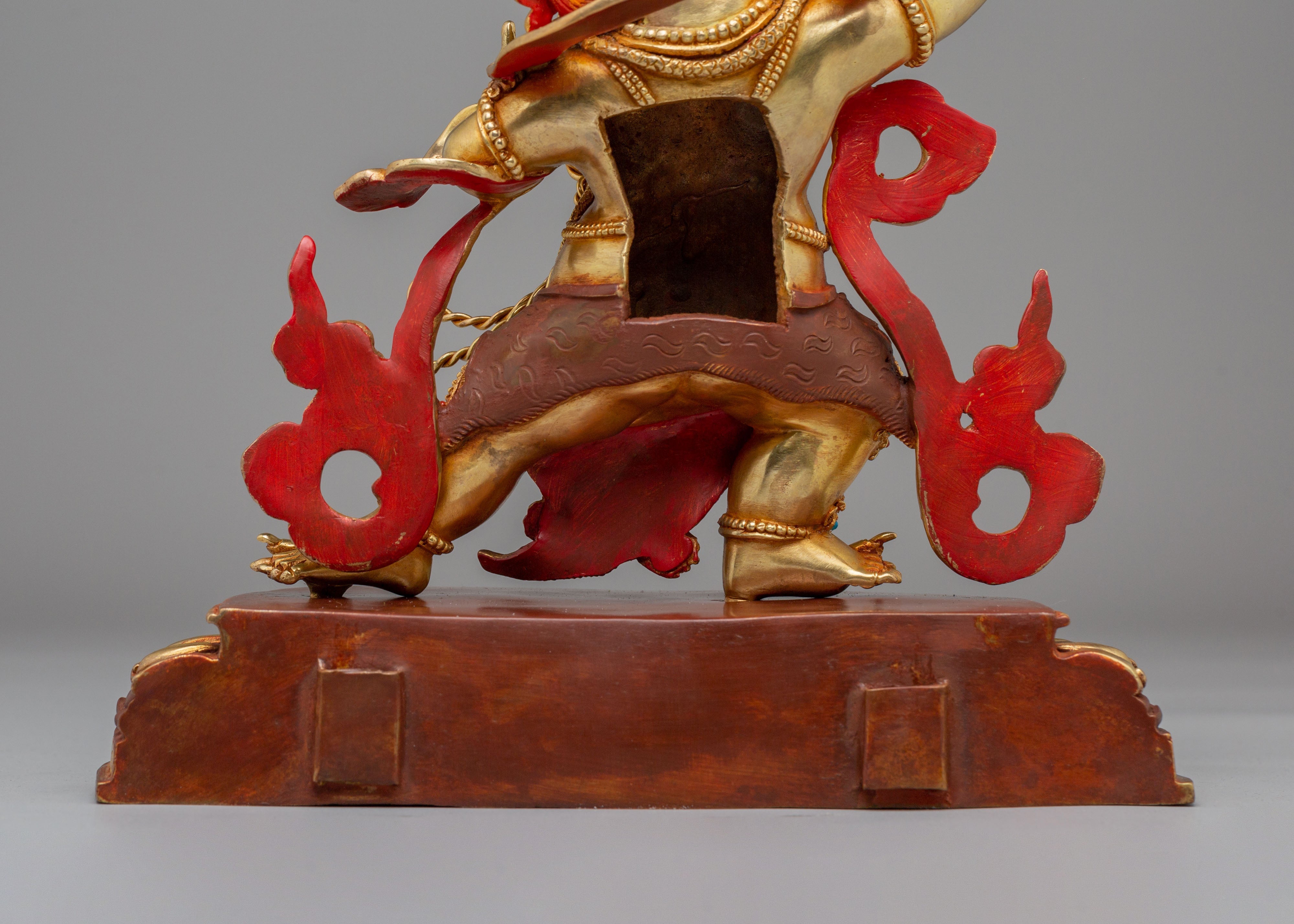 Handcrafted Vajrapani Buddhist Statue | Symbol of Protection and Strength