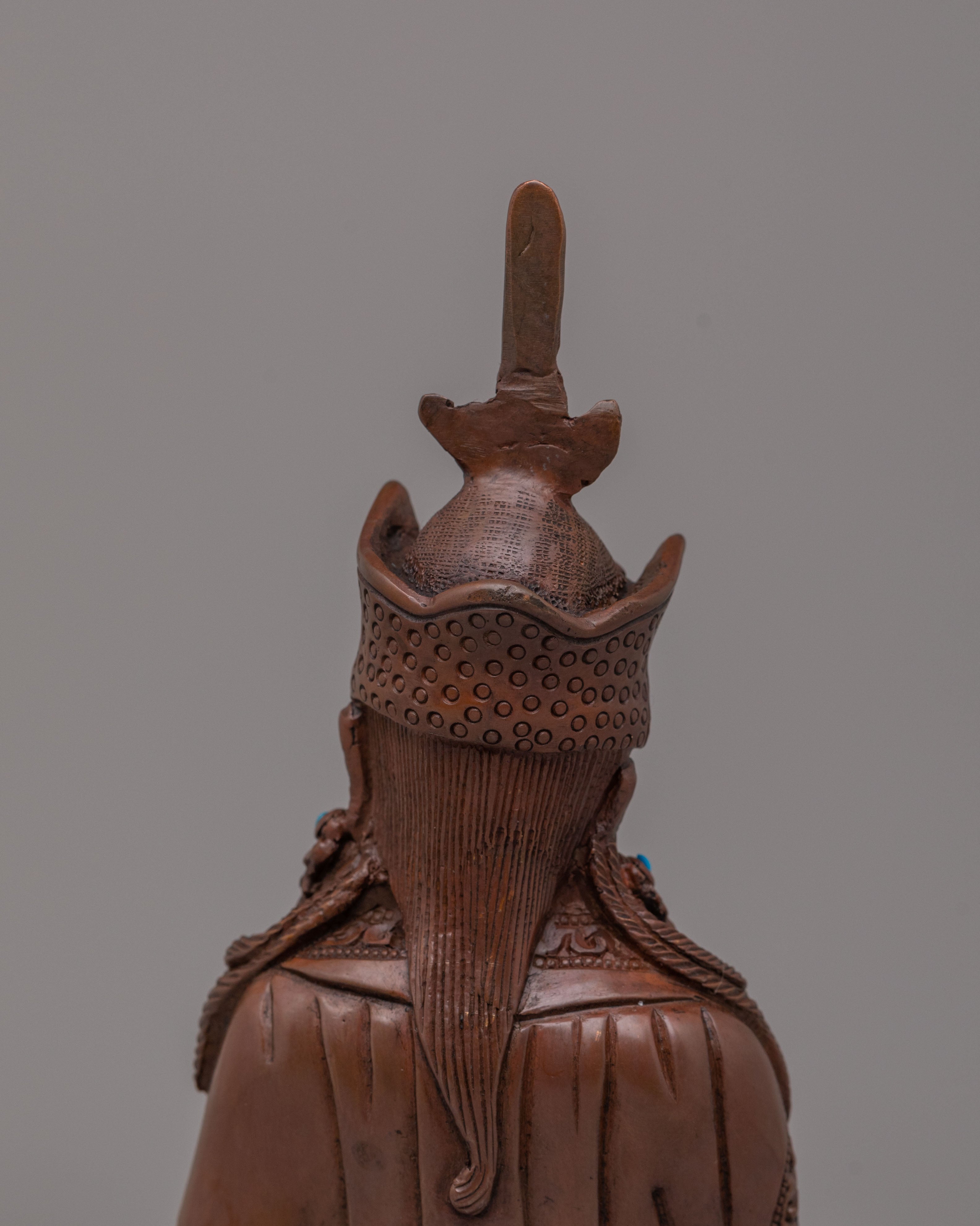 Tibetan Guru Rinpoche Statue | Buddhist Alter Decor