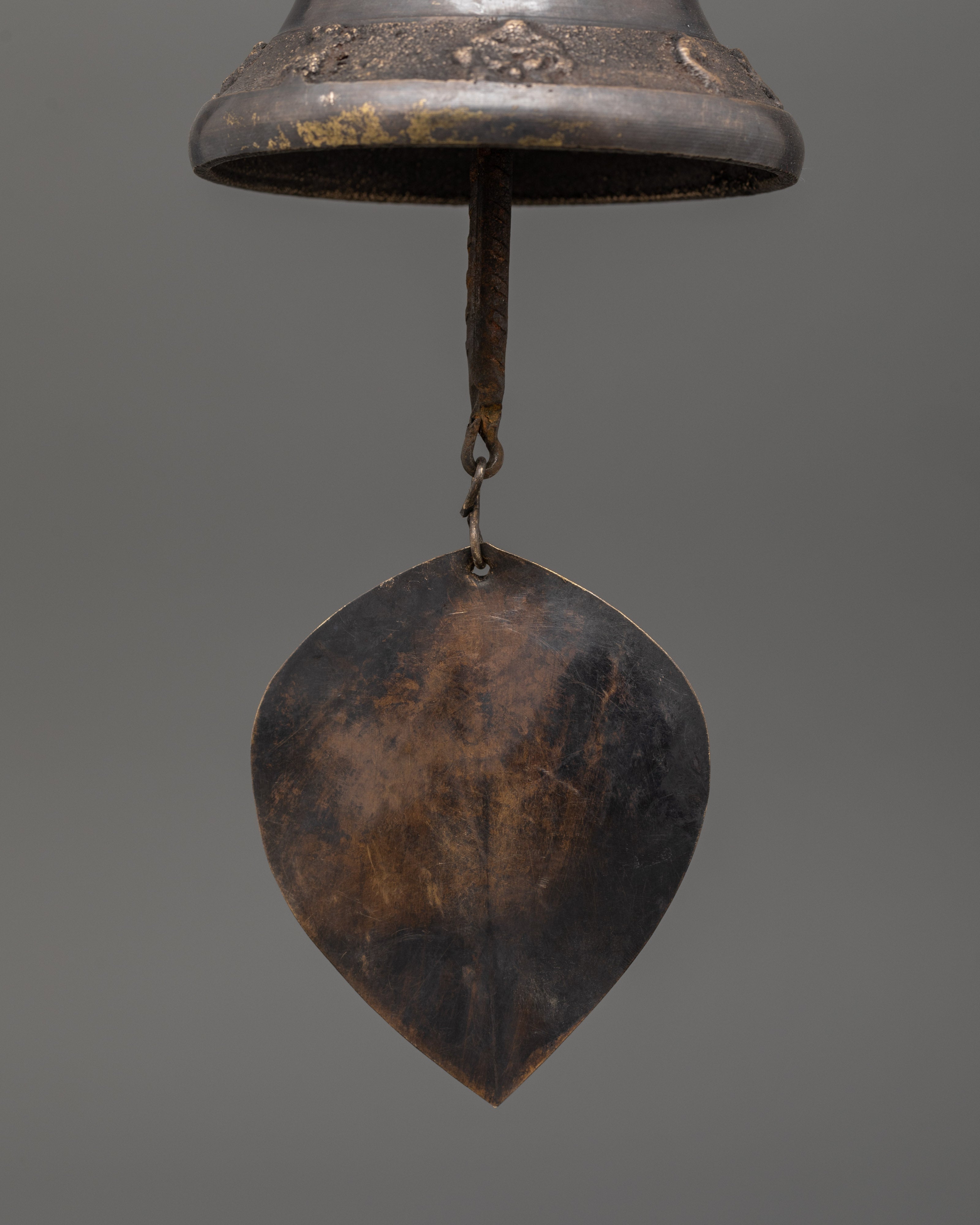 Brass Hanging Bell for Altar | Symbol of Awakening and Spiritual Clarity