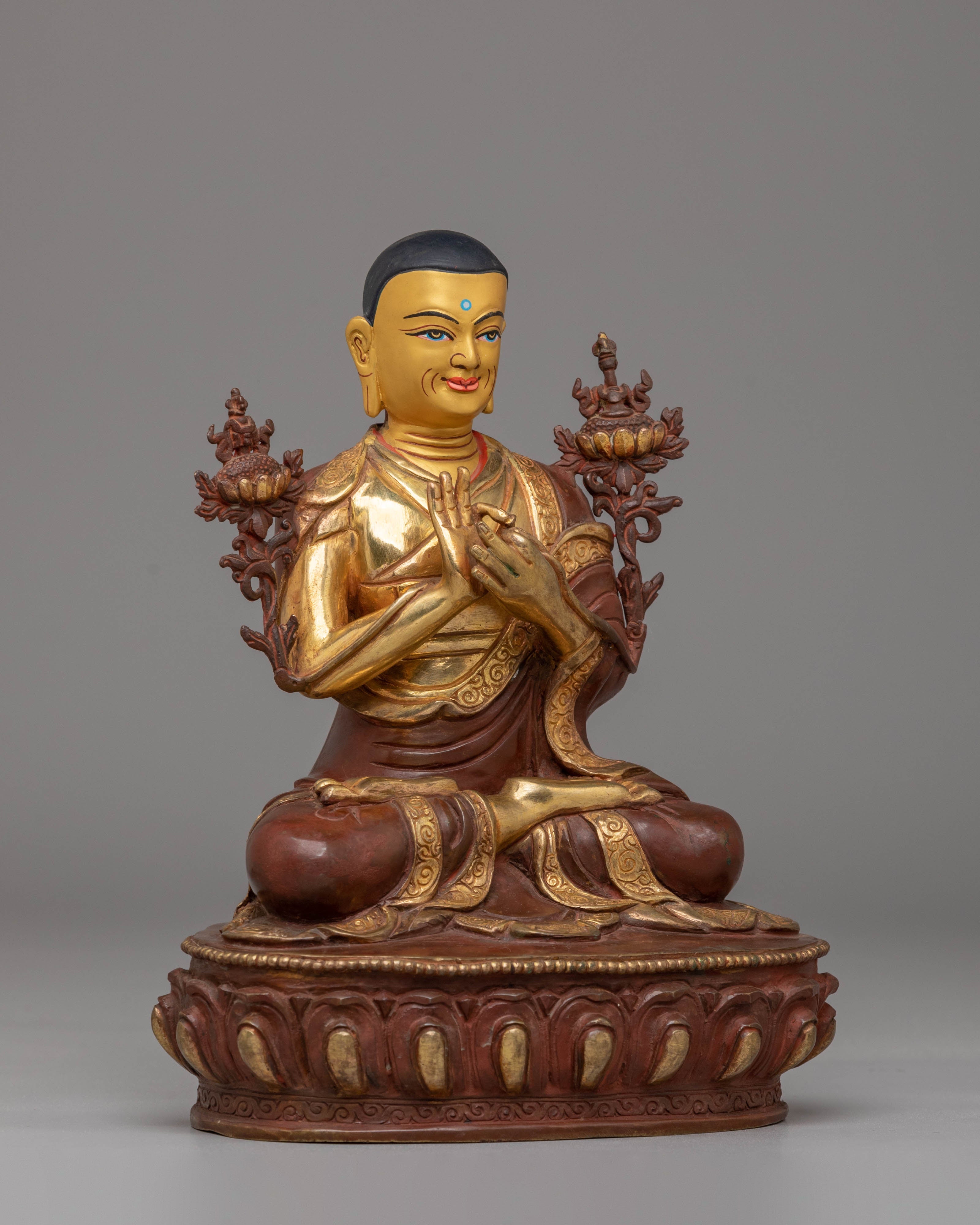 Buddhist Master Tsongkhapa Statue | Spiritual Home Decor
