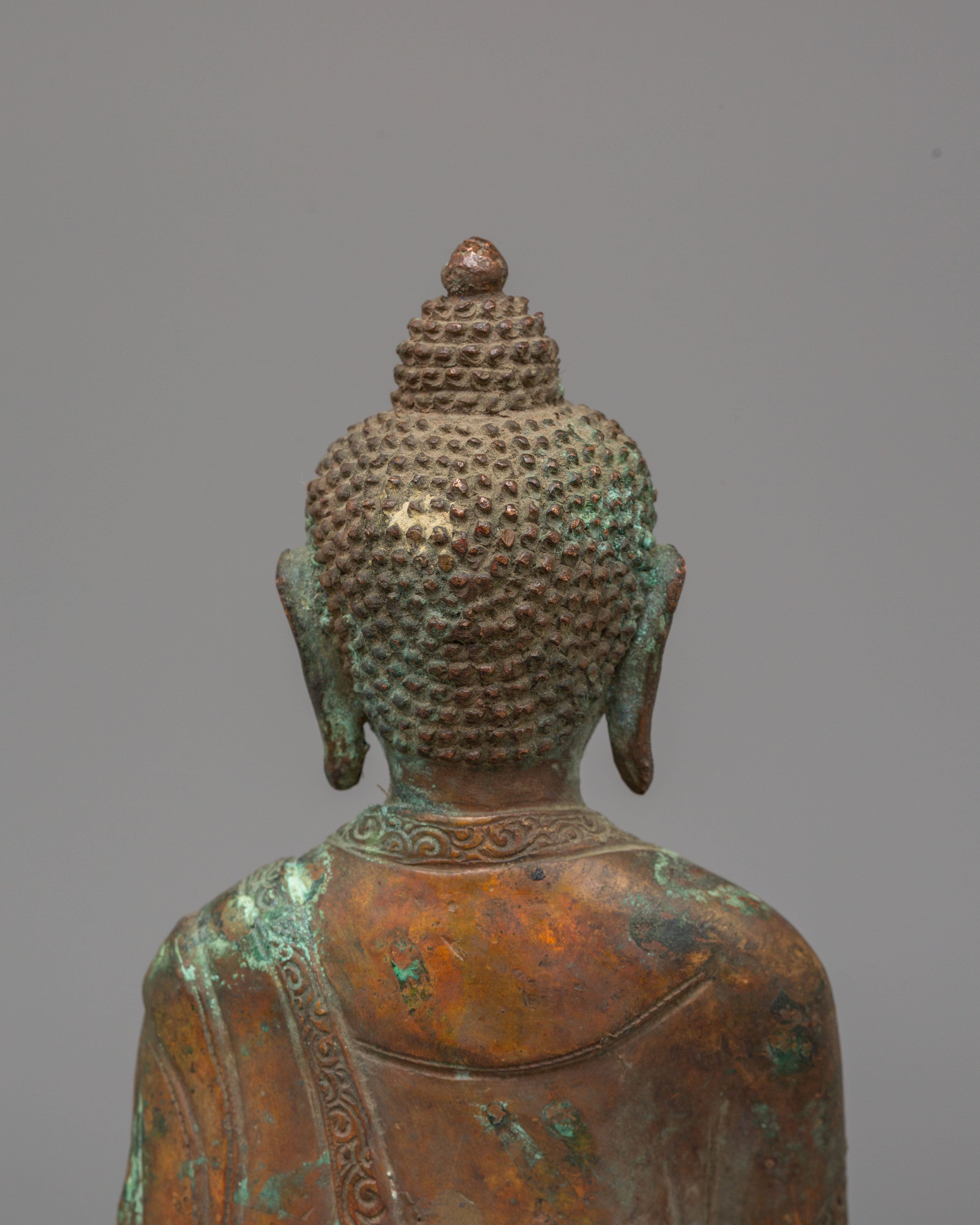 Peaceful Shakyamuni Buddha Sculpture | Ideal for Rituals