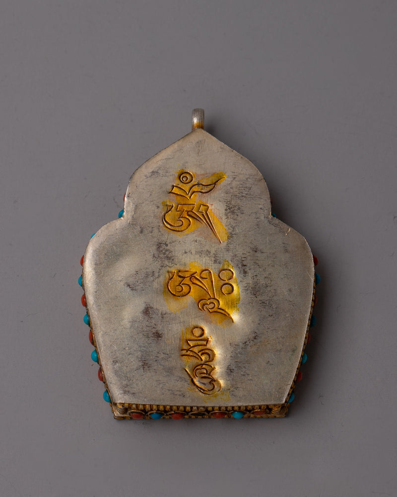 Authentic Vajrapani Amulet | Buddhist Pendant for Strength and Protection