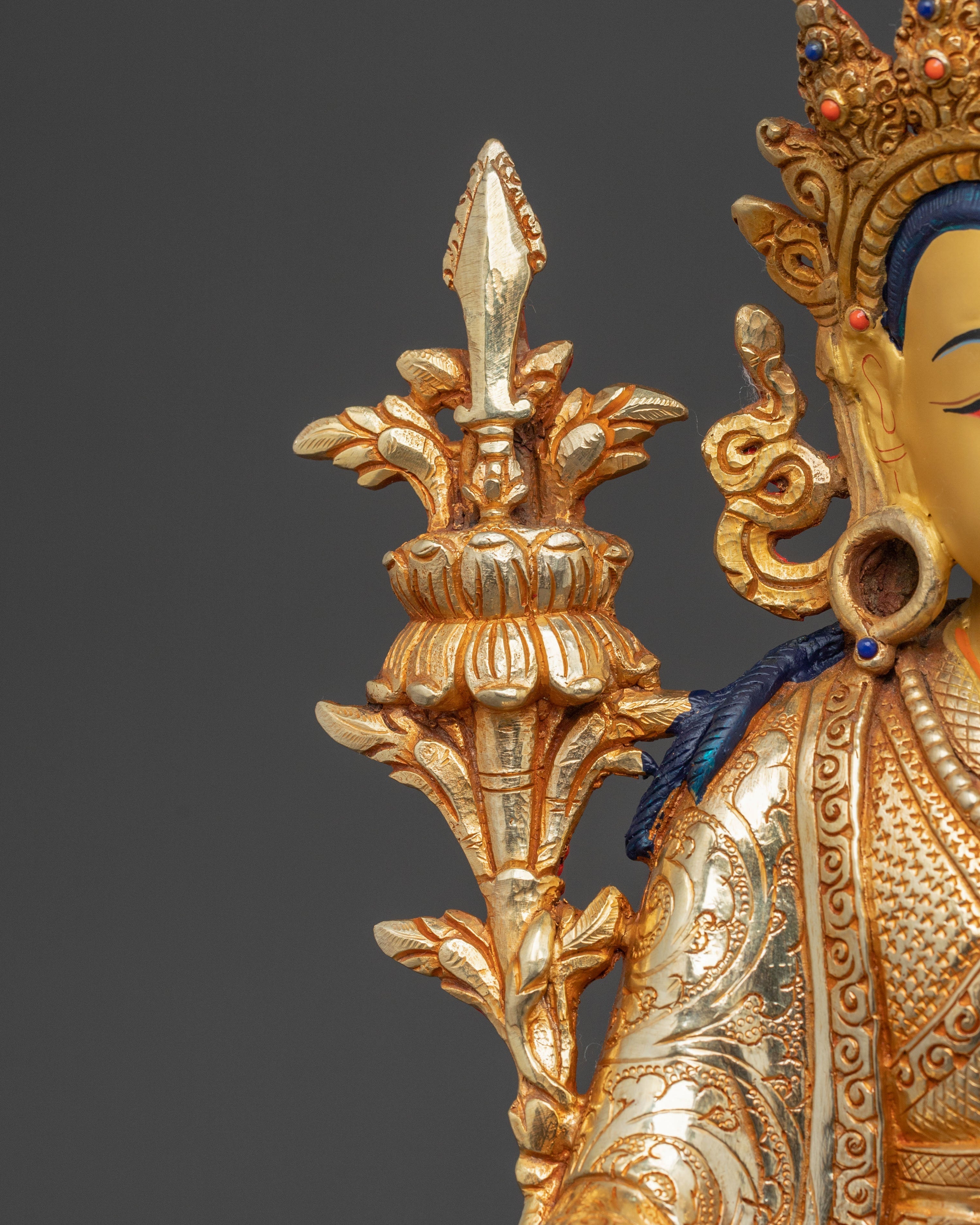 Dharma Master Guru Statue Set | Sacred Buddhist Art