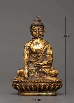 Shakyamuni Buddha Historic Figure | Buddhist Decor for Meditation & Spiritual Altar