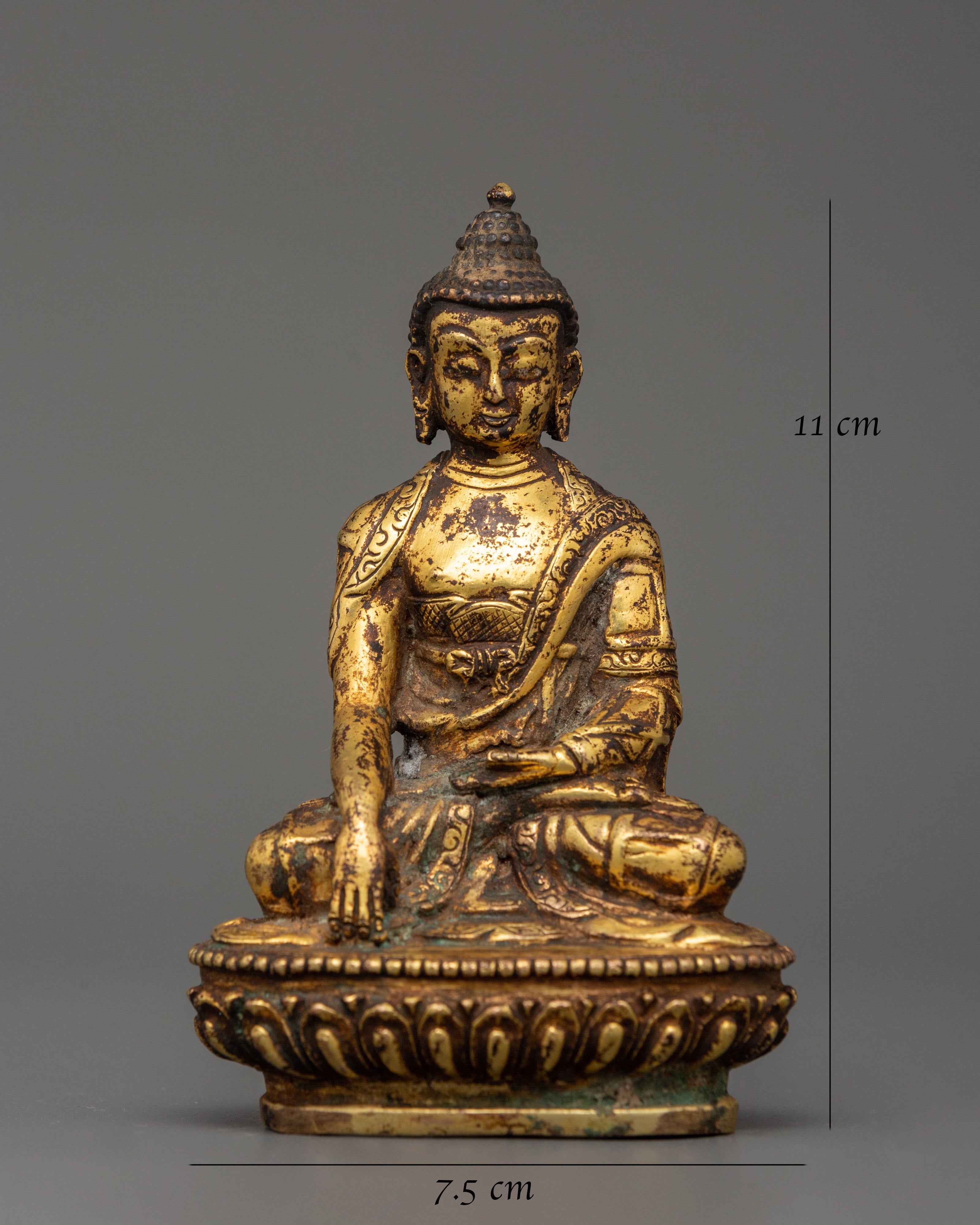 Shakyamuni Buddha Historic Figure | Buddhist Decor for Meditation & Spiritual Altar
