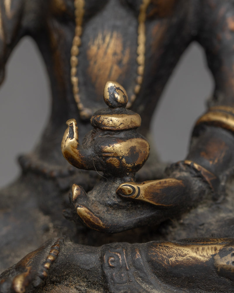 Six Armed Vasudhara Figurine | The Goddess of Abundance