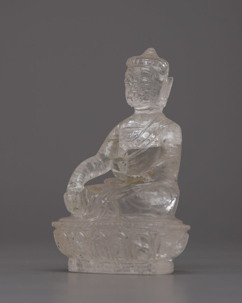 Crystal Buddha Shakyamuni Statue | Spiritual Enlightenment Crystal Figurine