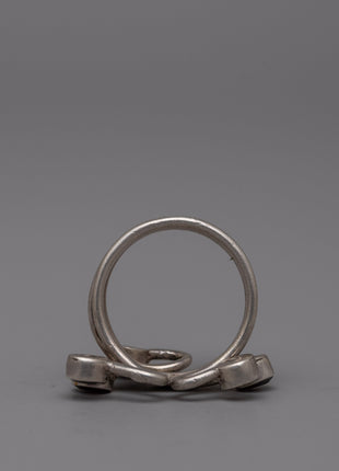 Sterling Silver Ruby Ring | Handmade Jewelry Design with Ruby Gem