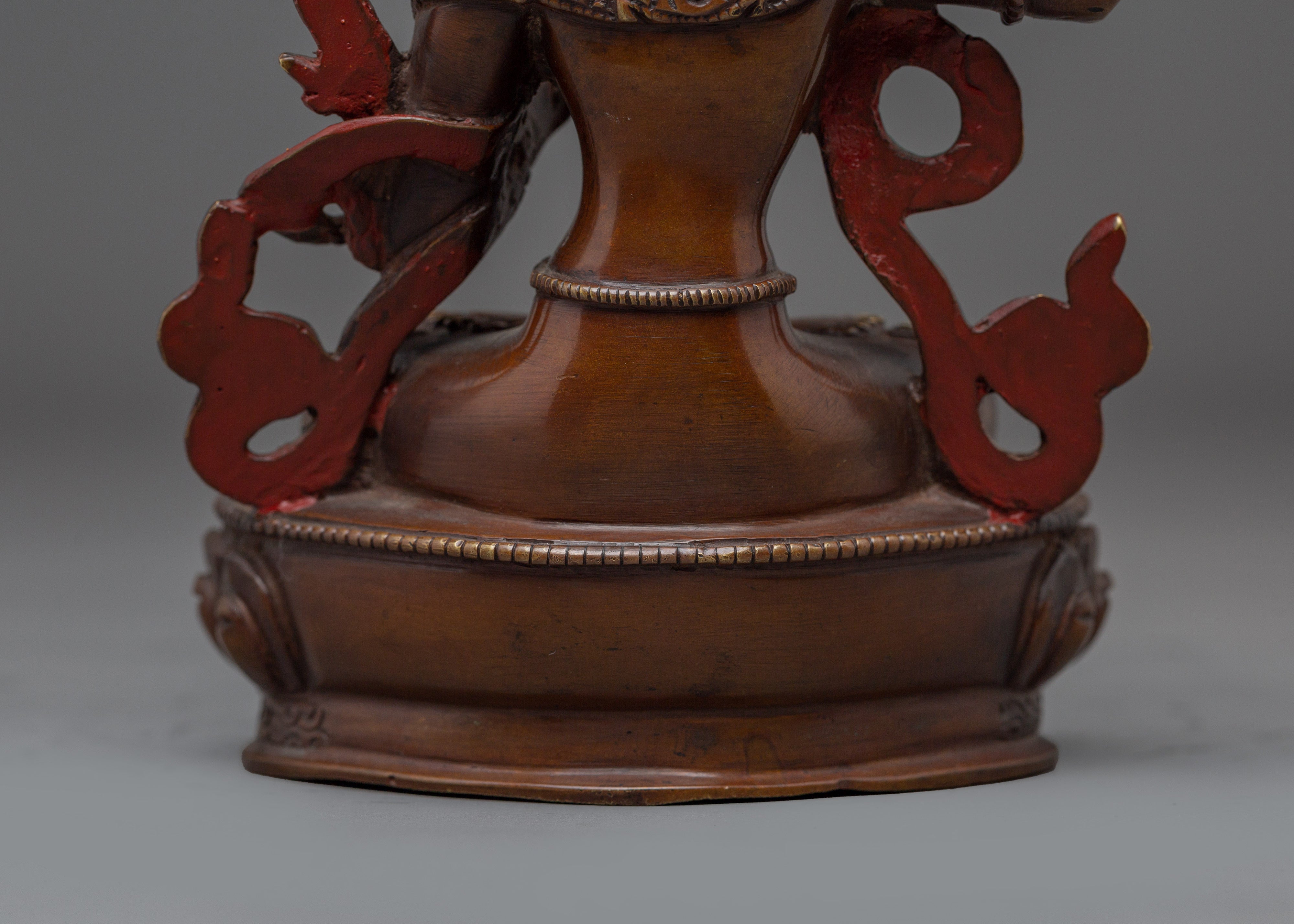 Himalayan Manjushri Sculpture | Symbol of Wisdom and Enlightenment