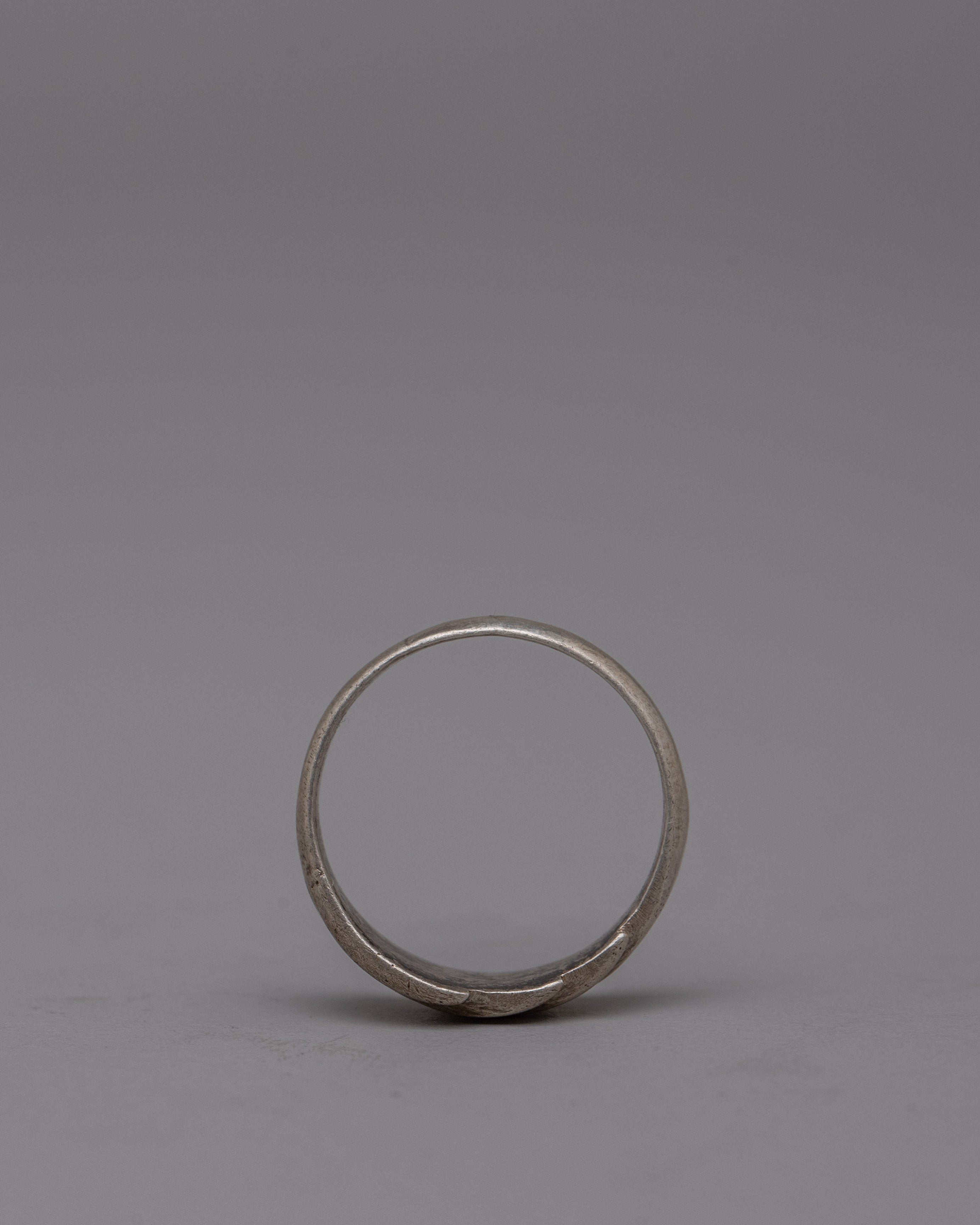 Ring 925 Sterling Silver | Statement Ring with Intricate Design