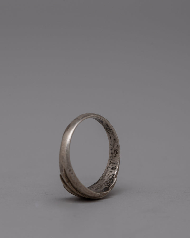 Ring 925 Sterling Silver | Statement Ring with Intricate Design