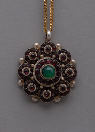 Turquoise Locket | Sterling Silver Pendant