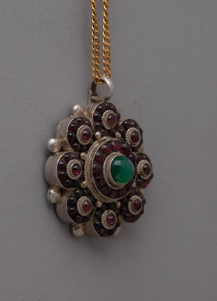 Turquoise Locket | Sterling Silver Pendant