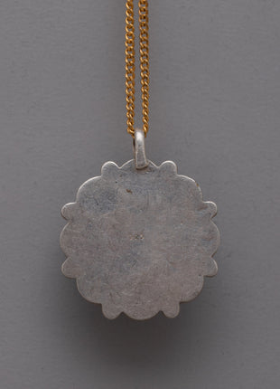 Turquoise Locket | Sterling Silver Pendant