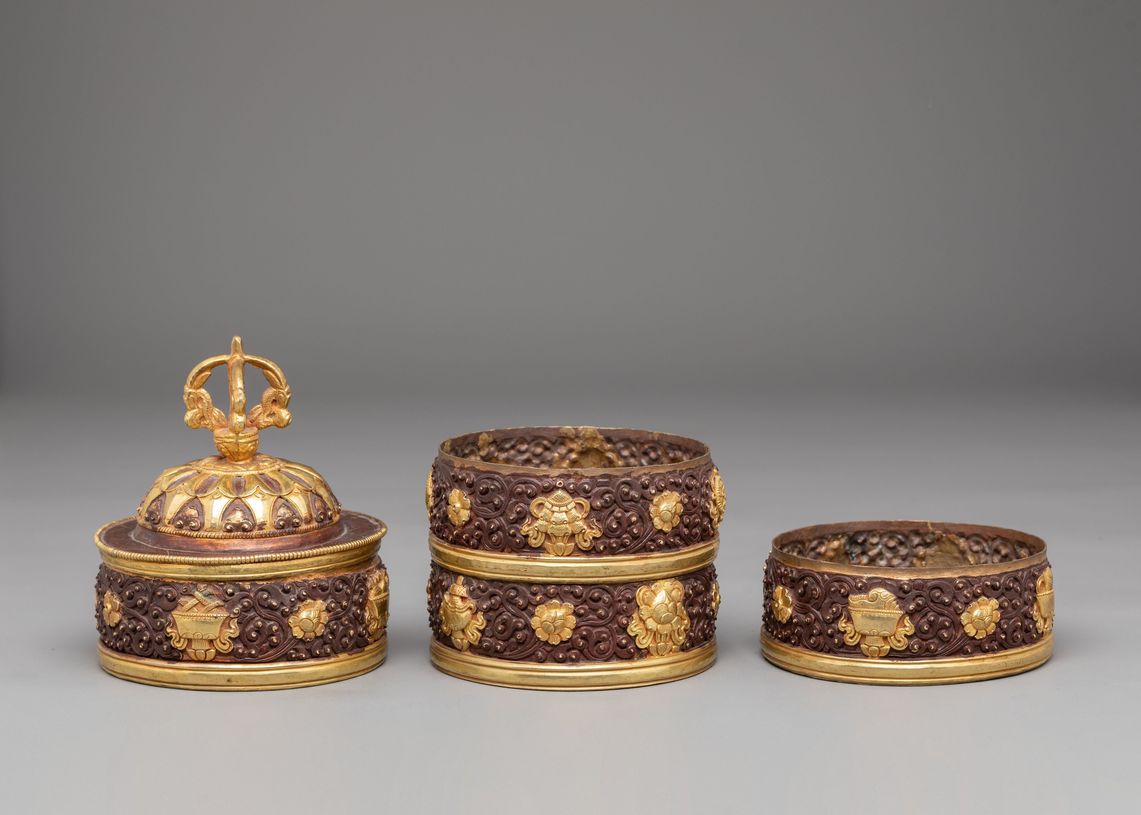 Dhupur Rice Pot For Buddhist Ceremonies | Symbol of Prosperity