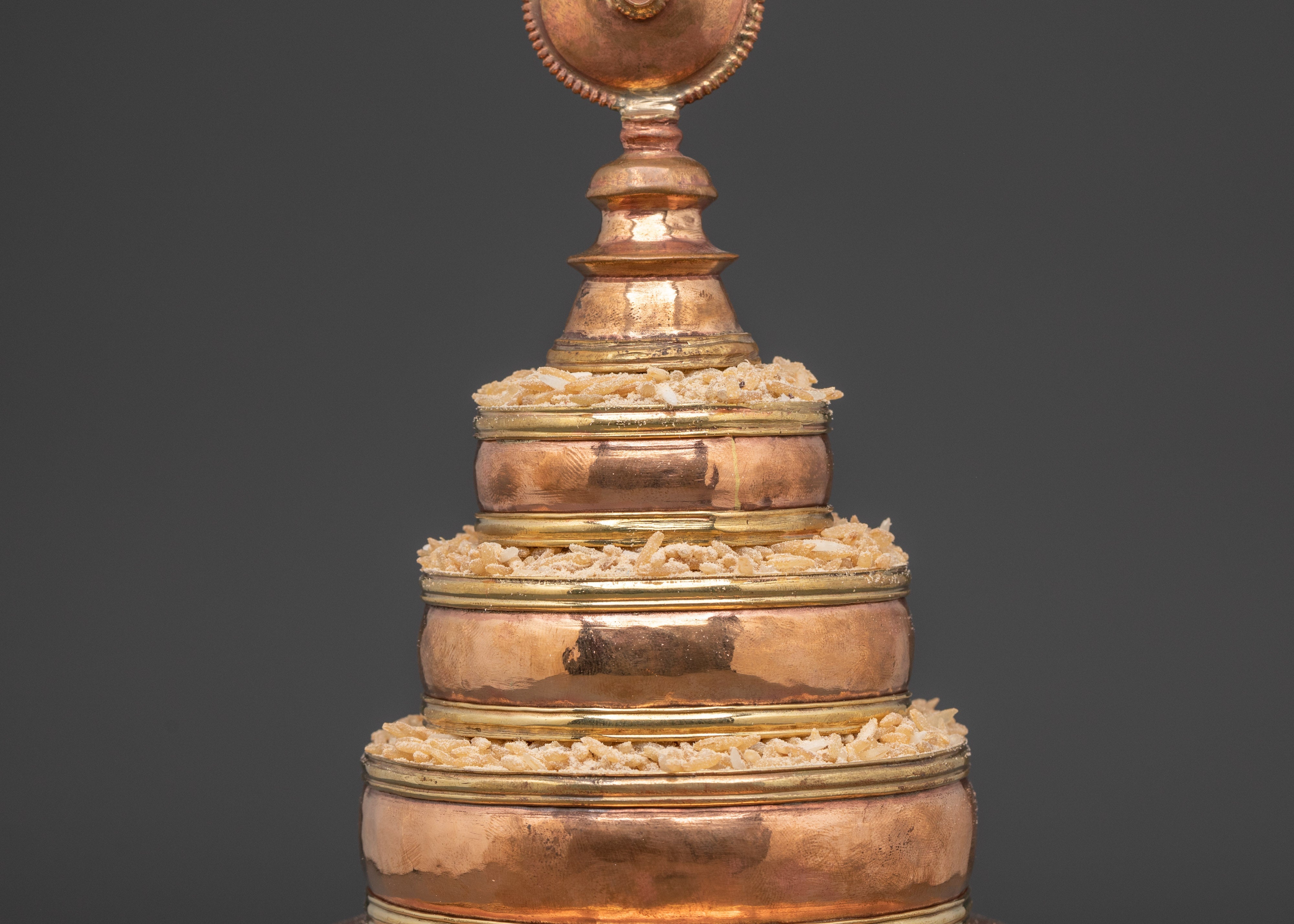 Handmade Copper Mandala Artifact | Spiritual Symbol for Meditation & Rituals
