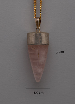 Crystal Point Pendant | Natural Healing Stone Jewelry