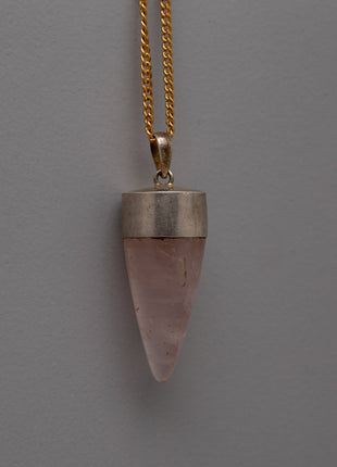 Crystal Point Pendant | Natural Healing Stone Jewelry