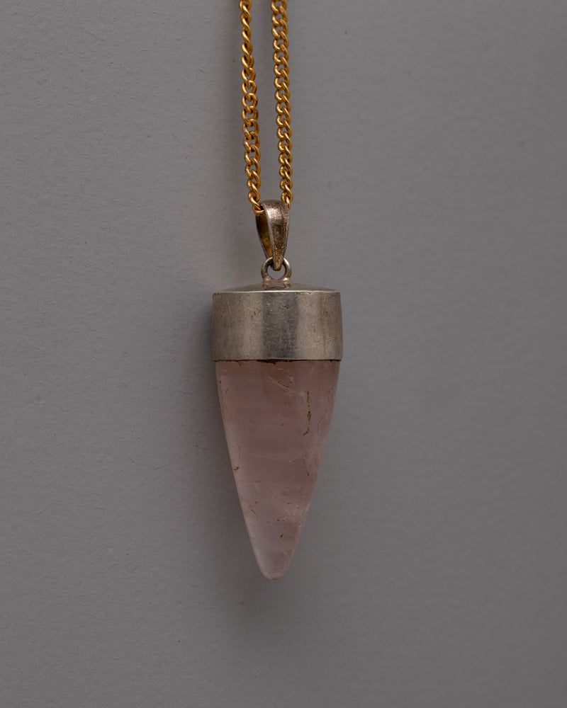 Crystal Point Pendant | Natural Healing Stone Jewelry