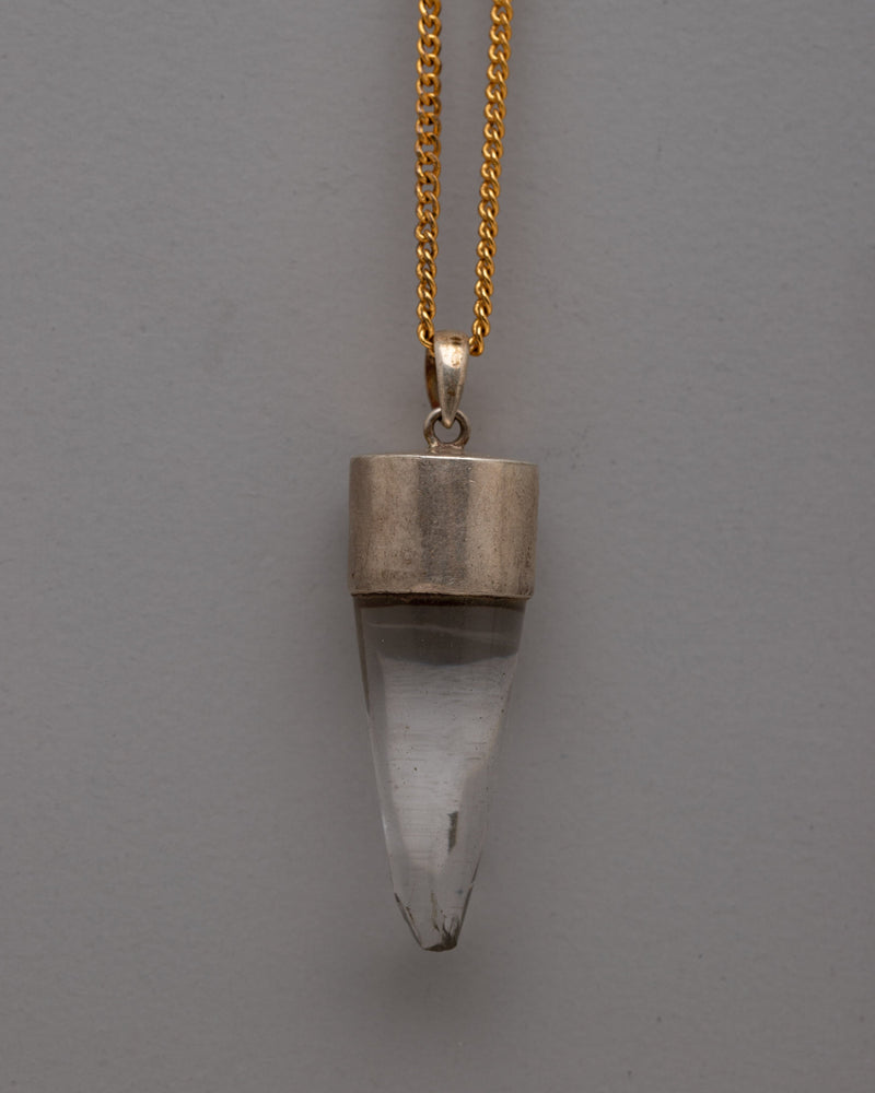 Crystal Point Pendant Stone