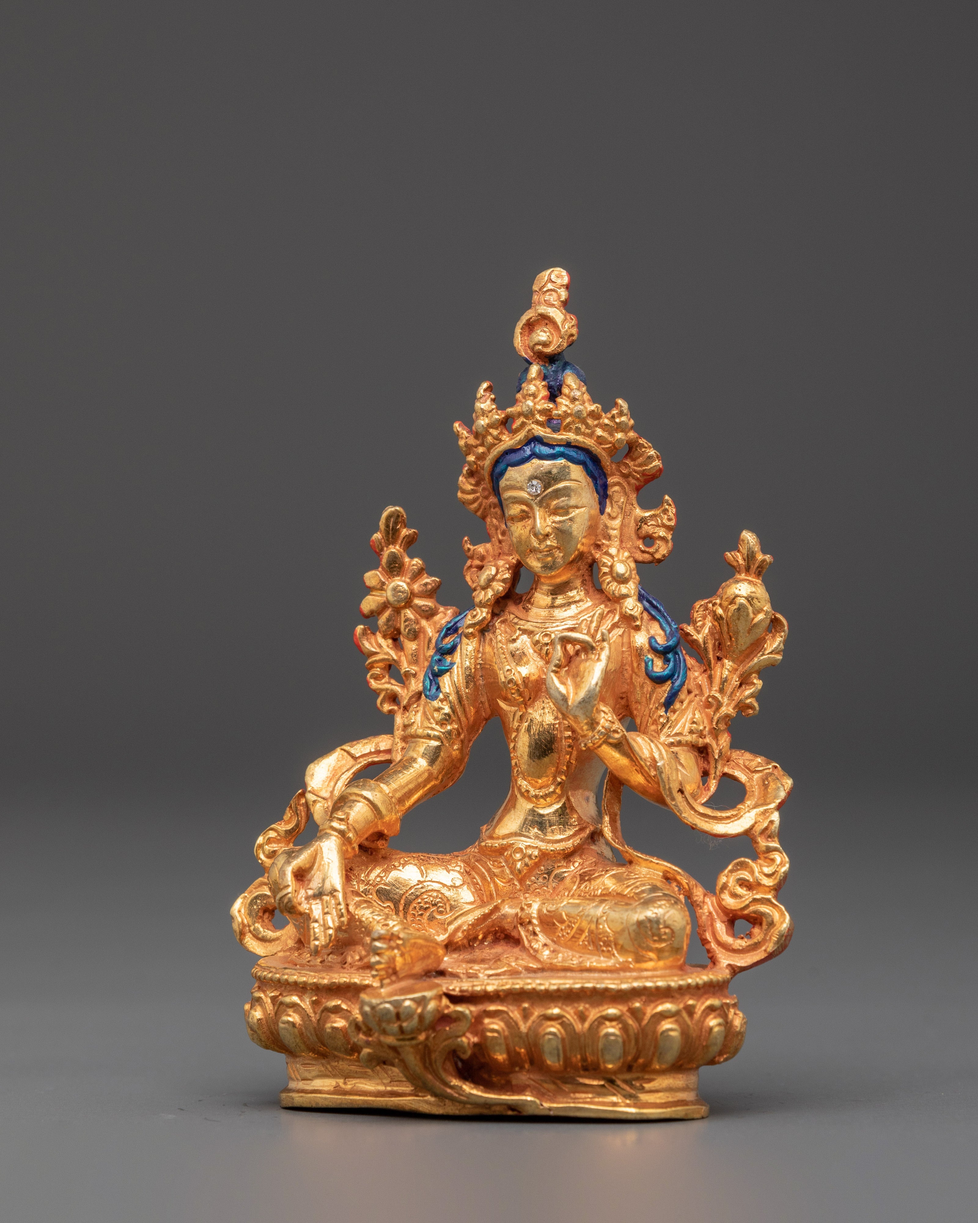 Compassionate Deity Shyama Tara Statue | Embrace Compassion and Wisdom
