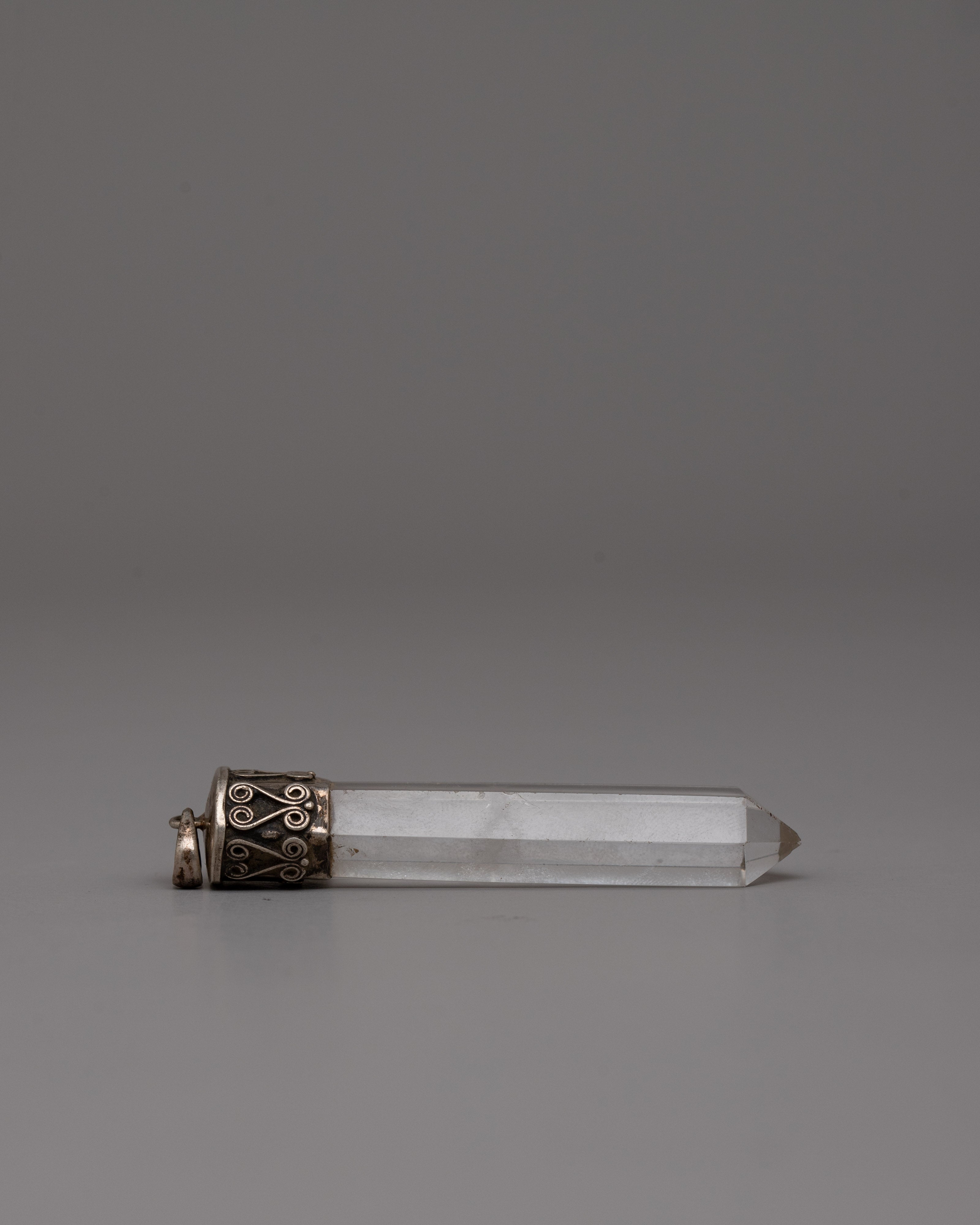 Crystal Amulet Pendant | Perfect for Enhancing Your Meditation and Energy Practices