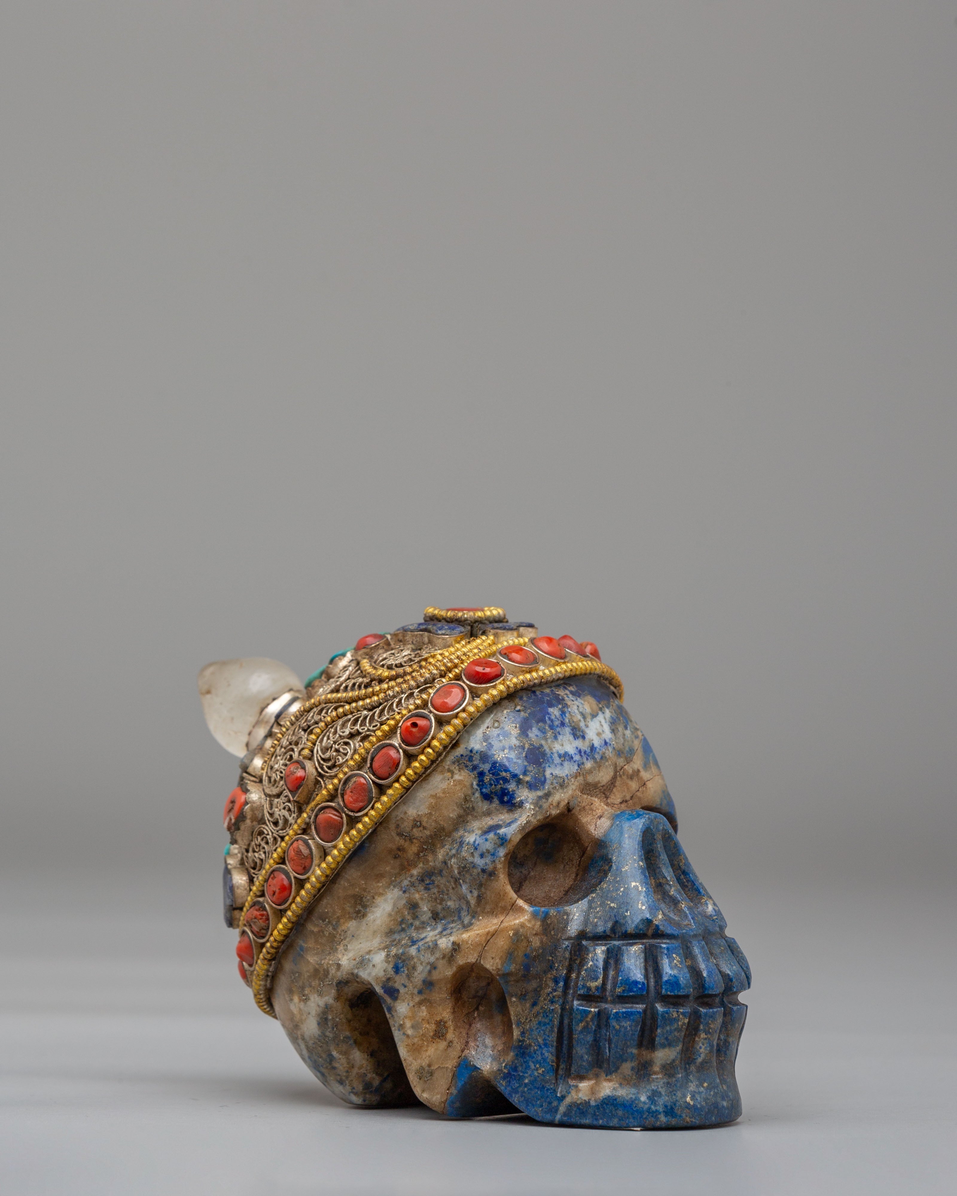 Decorative Skull Head | Traditional Home Decor