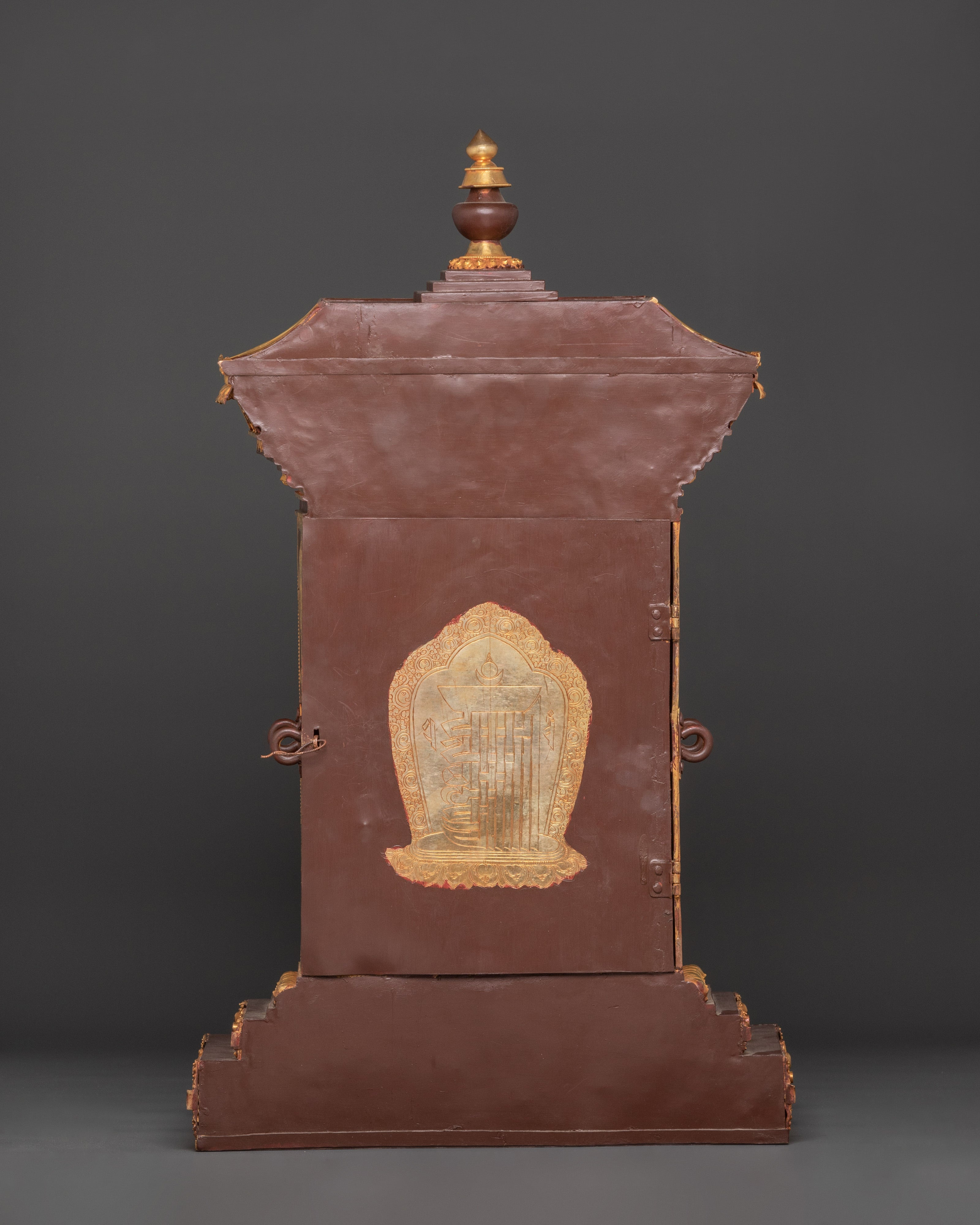 Buddhist Ghau Box with Shakyamuni Buddha |  Spiritual Protection and Meditation