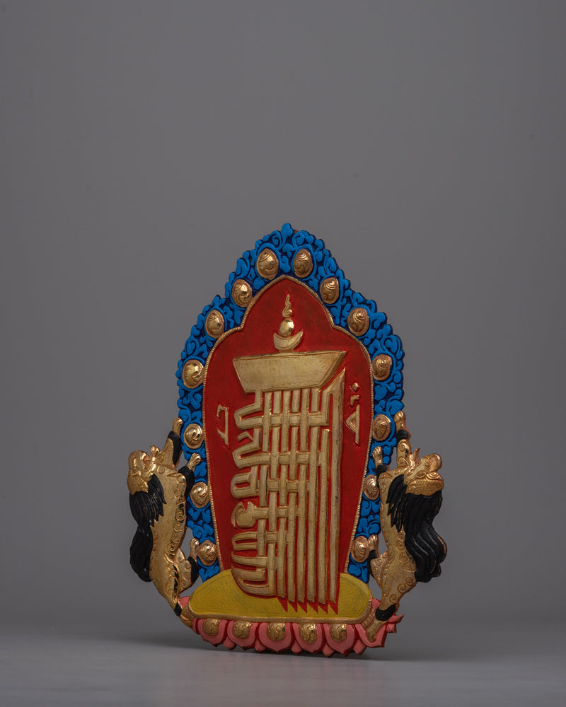 Mantra Kalachakra Symbol | Sacred Emblem of Buddhist Wisdom and Artistic Craftsmanship