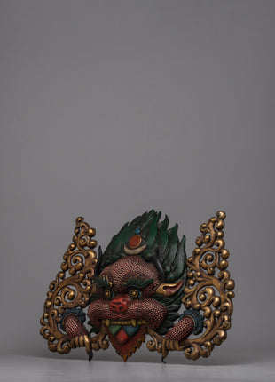Garuda Copper Art Wall Hanging | Artisan-Crafted Symbol of Tibetan Mythological Power