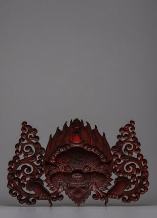 Garuda Copper Art Wall Hanging | Artisan-Crafted Symbol of Tibetan Mythological Power