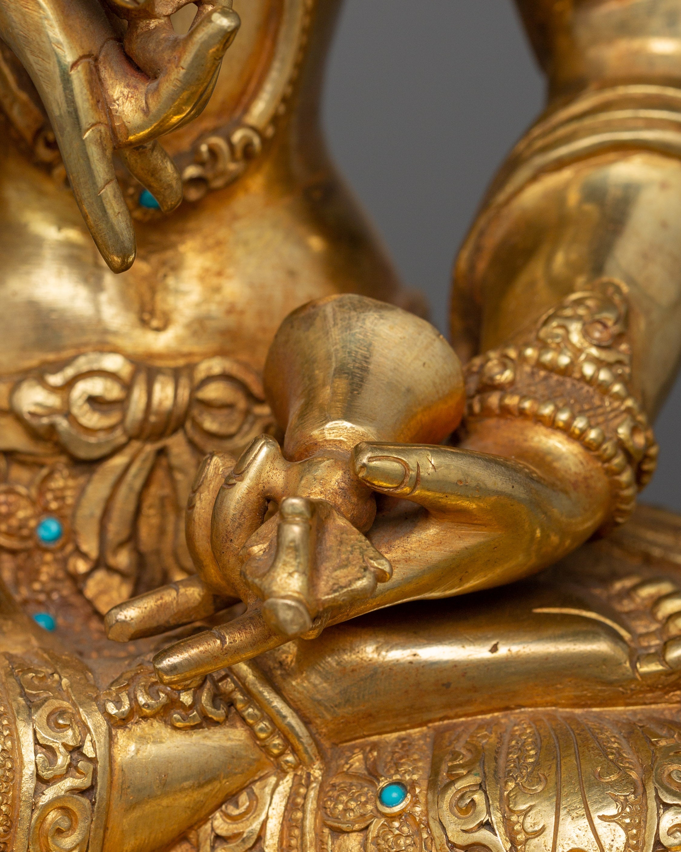 Sacred Figurine of Purity Deity Vajrasattva | Buddha of Purification