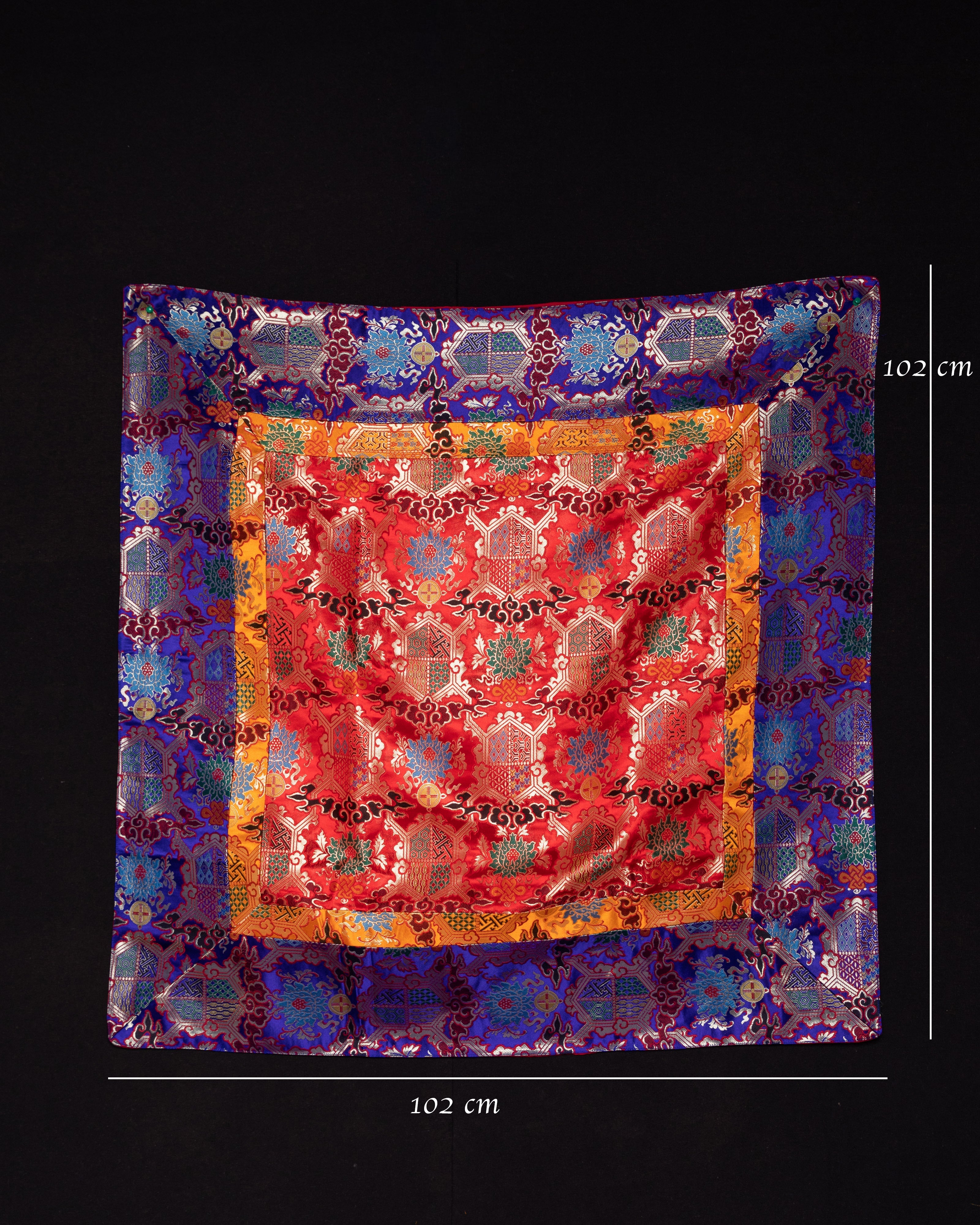 Tibetan Table Cloth | Spiritual Altar & Home Decor