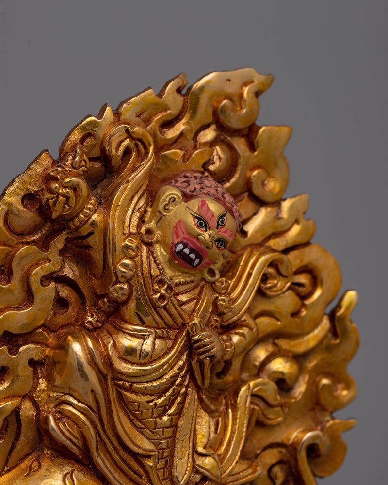 Guru Dorje Drolo Statue | Handcrafted Sculpture for Devotional Practice