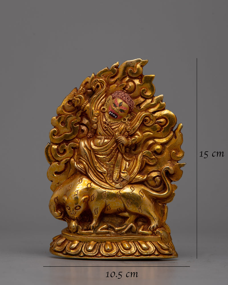 Guru Dorje Drolo Statue | Handcrafted Sculpture for Devotional Practice