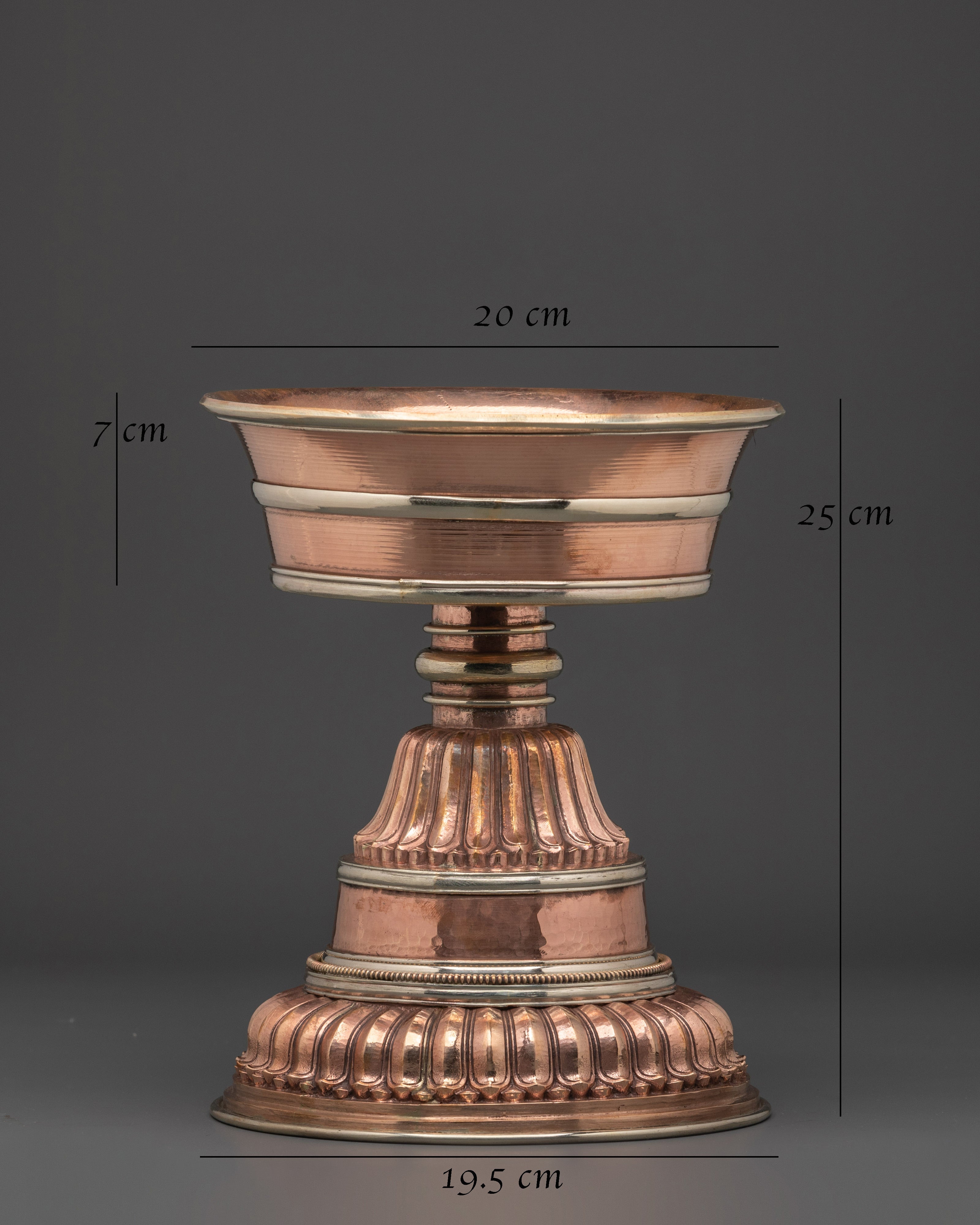 Traditional Tibetan Butter Lamp | Buddhist Decor