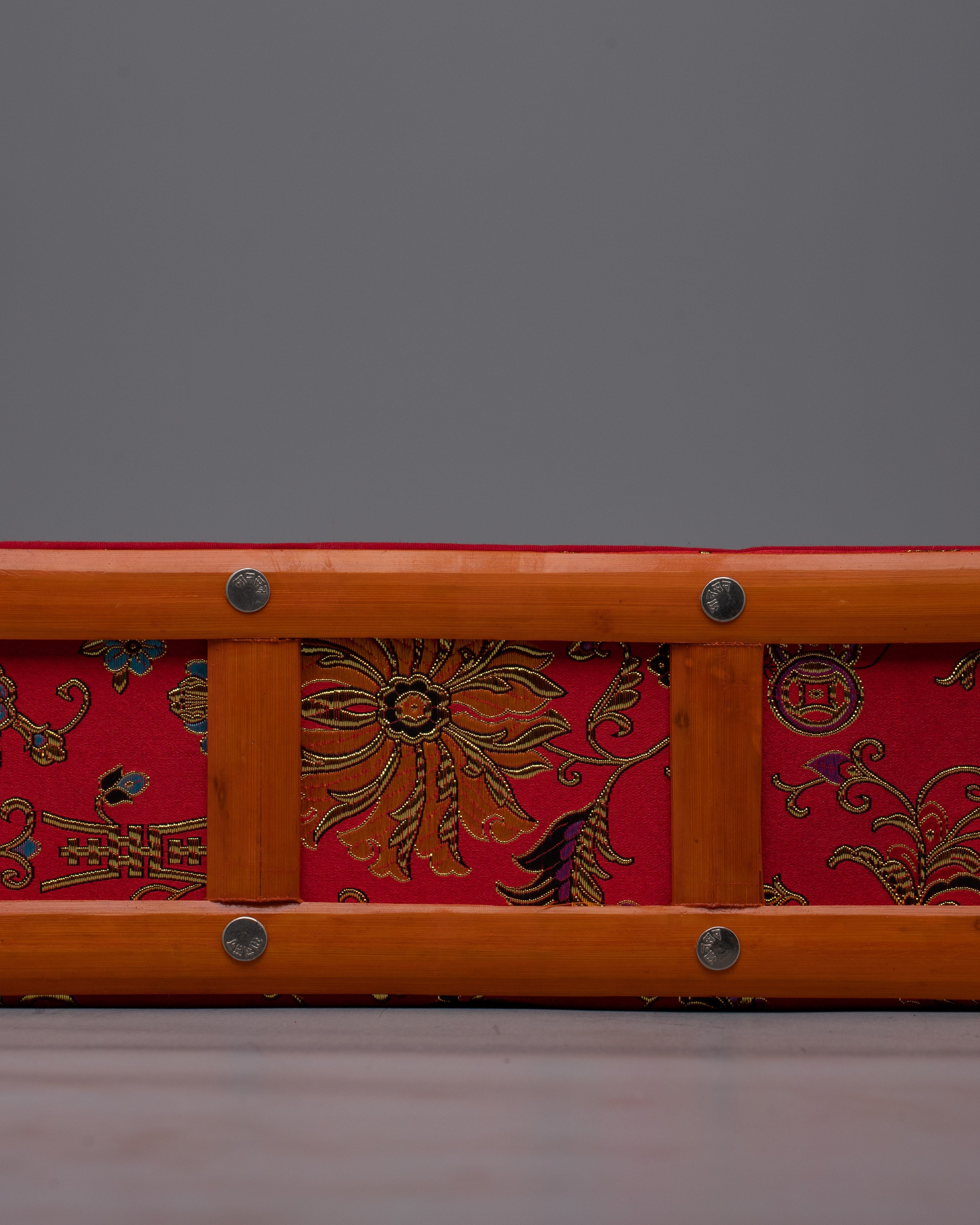 Tibetan Dharma Text Pecha Cover |  Handcrafted Cover for Devotional Use and Text Protection