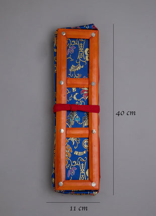 Pecha Tibetan Text Cover | Unique Handcrafted Cover for Sacred Manuscript Preservation