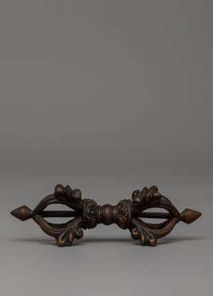 Ritual Tool Oxidized Copper Vajra